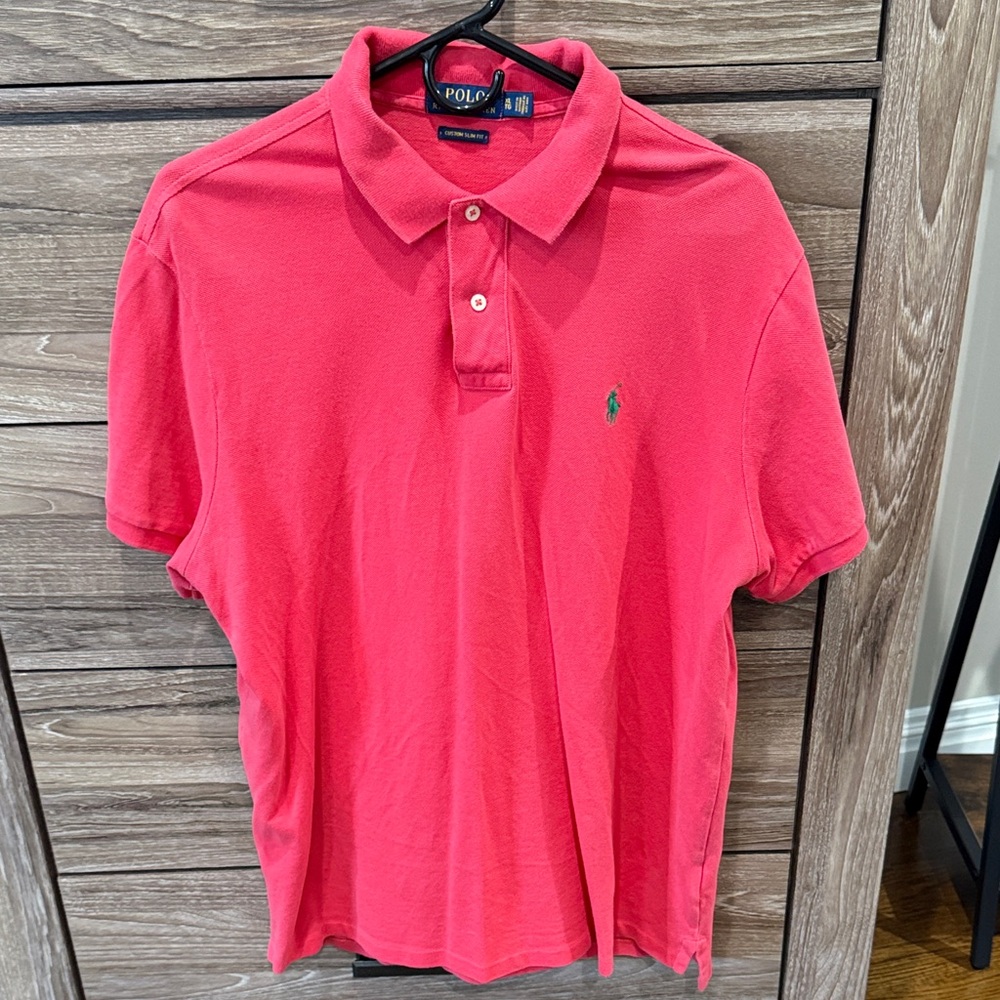 RALPH POLO MENS RED